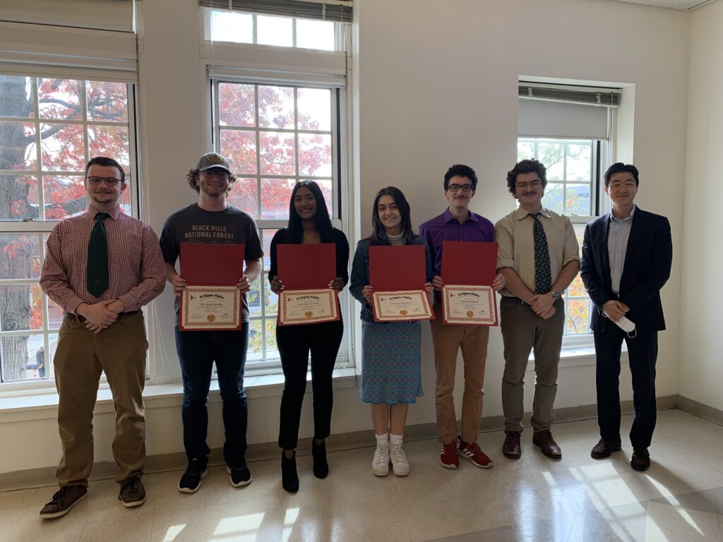 Pi Sigma Alpha inductees